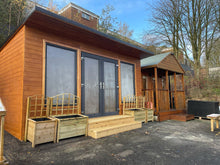 Load image into Gallery viewer, Garden Room 19mm T&amp;G with PVC windows and doors
