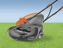 Load image into Gallery viewer, Flymo Hover Vac 250 Electric Hover Collect Lawn Mower - 1400W, 25cm Cutting Width, 15L Grass Box, Ambidextrous Handles, Folds Flat
