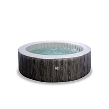 Load image into Gallery viewer, EXIT Wood Deluxe Spa ø204x65cm 1200 L Capacity Outdoor Hot Tub- Dark Grey
