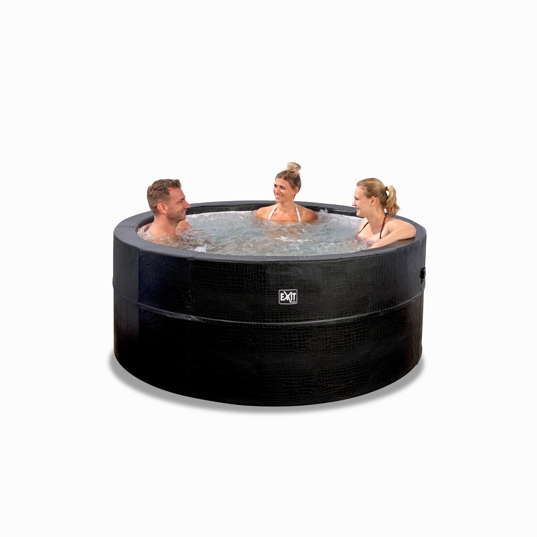 EXIT Leather Premium spa ø184x73cm - black