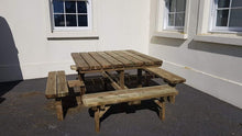 Load image into Gallery viewer, Square Picnic Table
